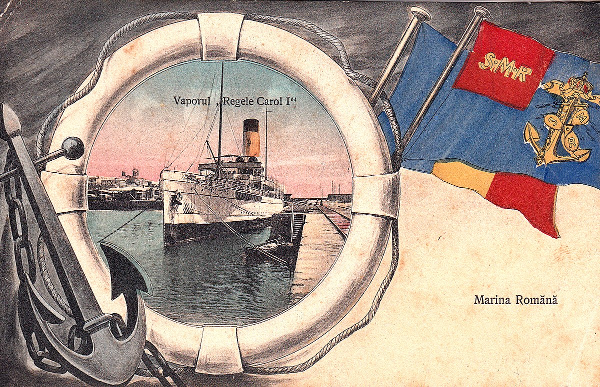 File:Vaporul Regele Carol I 1916 postcard.jpg - Wikimedia Commons