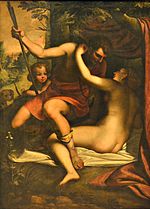 Vénus et Adonis, Luca Cambiaso 001.JPG