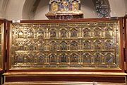 English: Central panel of the Verduner altarpiece in Klosterneuburg, Austria by Nicholas of Verdun.