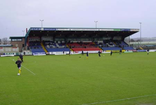 Victoria Park, Dingwall Football stadium in Dingwall, Scotland