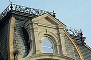 Vigo County Courthouse in Terre Haute, Indiana, US. On the National Register of Historic Places, This is an image of a place or building that is listed on the National Register of Historic Places in the United States of America. Its reference number is 83000160.