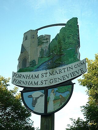 <span class="mw-page-title-main">Fornham St Genevieve</span> Human settlement in England