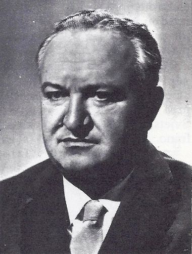 Vladimir Bakarić, the first head of government of the SR Croatia.