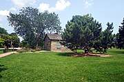 Honey Creek Log Schoolhouse at the West Allis Historical Society Museum