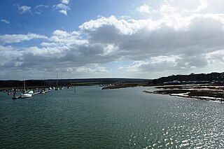 Western Yar River on the Isle of Wight, England