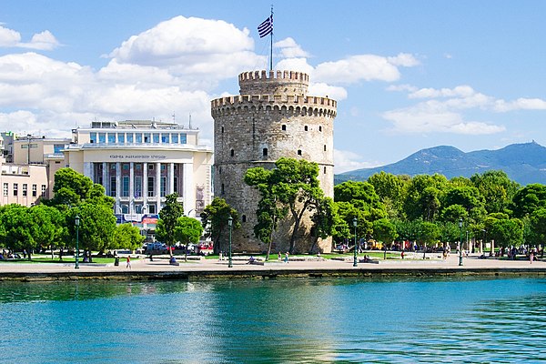 Image: White Tower and Beach front