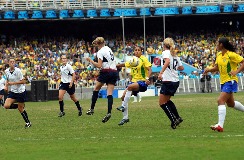 File:Women's football final at 2007 Pan Ams.jpg