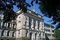 Central building of the University of Würzburg with the Prometheus group