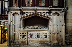 Tomb of Archbishop Thomas Savage in York Minster York Minster, York (13451854344).jpg