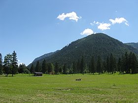 Vue depuis Pertisau.