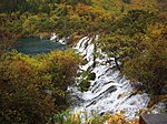 火花海叠瀑 - Sparking Lake Cascades - 2011.10 - panoramio.jpg