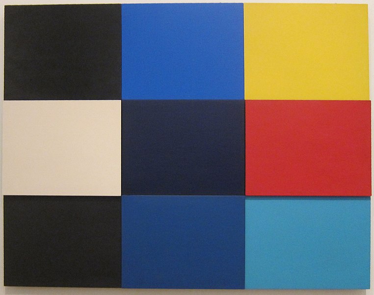 File:'Méditerannée' by Ellsworth Kelly, Tate Modern.JPG