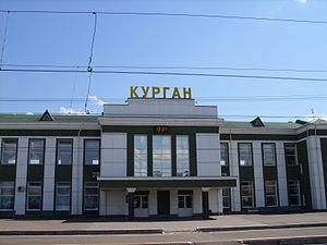 Gare de la gare de Kourgan