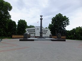 Стела «Город воинской славы» в Воронеже