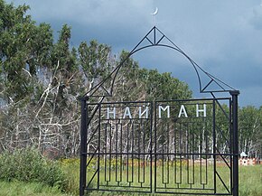 Familjekyrkogården i byn Naiman.JPG