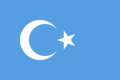 پرچم ترکستان شرقی