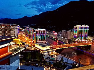 <span class="mw-page-title-main">Chengguan, Chamdo</span> Town in Tibet Autonomous Region, China