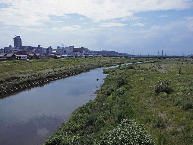 View of Tama River and Seiseki Sakuragaoka