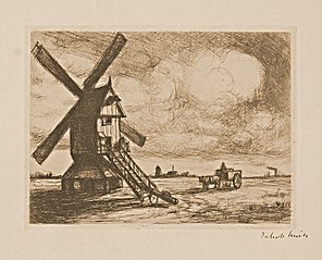 The windmill at the 'Achterbos'