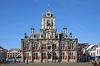 Renaissance-architectuur (1525-1630) - Stadhuis Delft (1618)