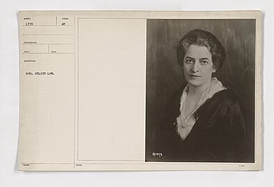 Juliette Gordon Low, 1918