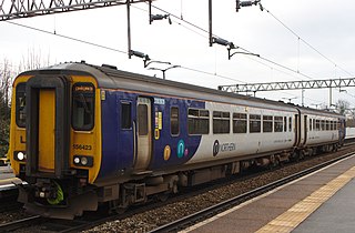 Liverpool–Manchester lines Railway line serving between Liverpool and Manchester