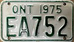 1975 Ontario Snowmobile license plate EA752.jpg