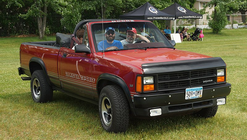 File:1989 Dodge Dakota Convertible Pick-Up 2.jpg