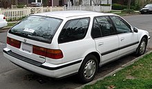 1992 Honda accord sedan curb weight #6