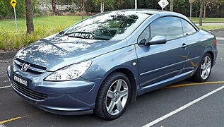 Peugeot Phase I 307 CC