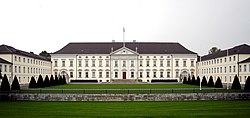Schloss Bellevue, erster Amtssitz des deutschen Bundespräsidenten