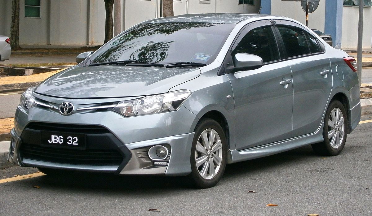 File:2015 Toyota Vios (XP150) 1.5J 4-door sedan (with ...