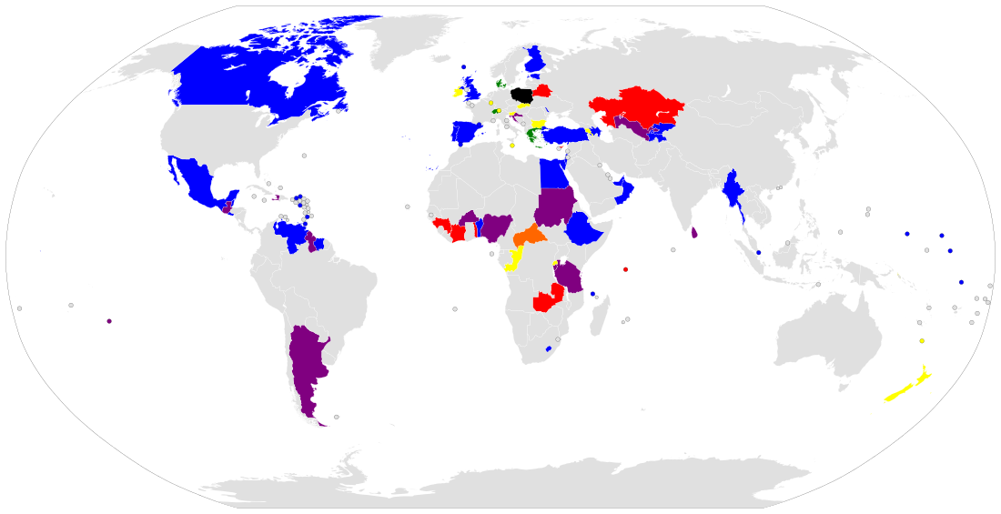 Liste d'élections nationales en 2015