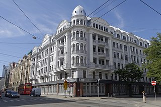 <span class="mw-page-title-main">Corner House (Riga)</span> Former KGB headquarters in Riga, Latvia