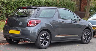 2017 DS 3 Chic PureTech 1.2 Rear