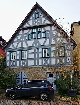 Hirschgasse in Marbach am Neckar
