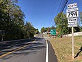 File:2019-10-10 12 35 19 View north along Maryland State Route 794 (Southern Maryland Boulevard) at Maryland State Route 258 (Bay Front Road) in Bristol, Anne Arundel County, Maryland.jpg