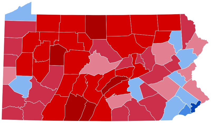 File:2020 United States House of Representatives Elections in Pennsylvania by county.svg