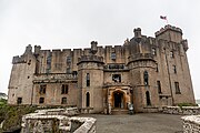 Dunvegan Castle in Isle of Skye, Scotland.