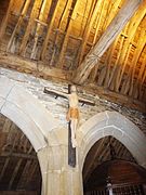 Chapelle Saint-Ruelin du Moustoir, le crucifix