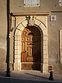 Porta de casa alemã, folha