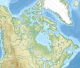 Mappa di localizzazione: Canada