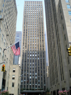 75 Rockefeller Plaza Office skyscraper in Manhattan, New York