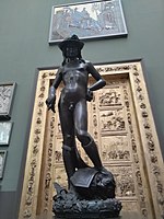 A copy of Donatello's David statue.jpg