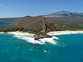 Aerial of Makena Beach, Maui (45689674762).jpg