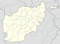 Bamiyan na karti Afganistan