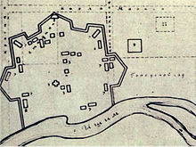 Plan der Festung Akmolinsk