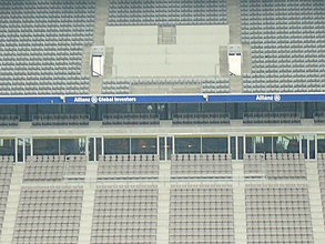 Allianz Arena, Pressetribüne