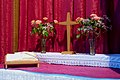 Altar in the Memorial Chapel of the Church of Saint John the Evangelist in Sidcup. [762]