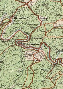 Karte von Altenbrak (1912)